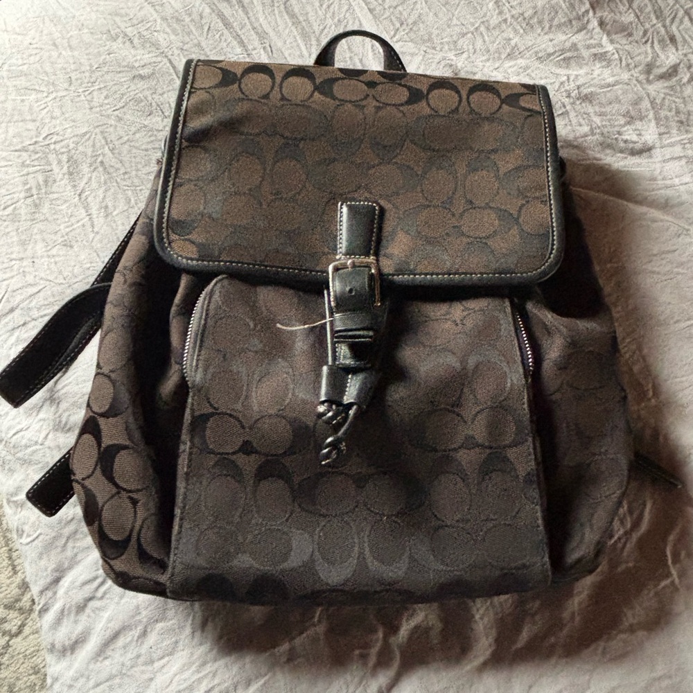 Coach Black Backpack for Women